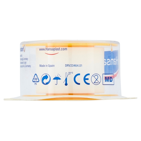 Hansaplast Med+ Soft 5 m 2,5 cm